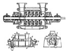 High pressure boiler feed pump