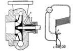 Section of a circulation pump