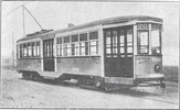 Car of the tram in Milan, 1929