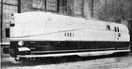 Pacific locomotiv of aerodynamic wrapper of the  Henschel and sons Company