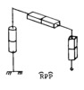 Structure of a robot arm RPP. 2 translations and 1 rotation