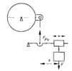 Loading device with moving weight