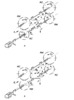 Driving and driven gear in closed-loop mechanical circuits