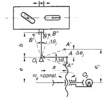 Compressing coupling for applying variable load (continuously or discretely variable)