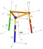 Diagram of a 3-RPS Parallel Manipulator