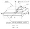 Model of motor, accionated machine and basement.