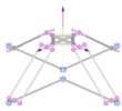 3T1R movement schema of the manipulator.