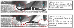 Unstable milling due to period doubling chatter