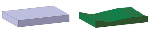 Machining example with a parallel manipulator