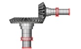 Bevel gear final model assembled