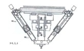 Modelo dinámico usado para describir el manipulador Cartesian Guided Tripod