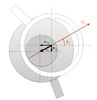 Contact model of a planar joint