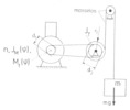 Einzylinder-Zweitakt- Motor