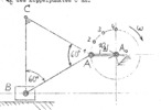 Crank circle of an eccentric crank mechanism