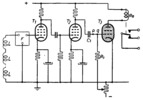 Scheme of the iron detector amplifier.