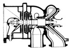 Closed cycle group with centrifugal compressor.