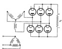 Three-Phase rectifiers, using diodes.