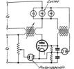 System of gradual variation of the lighting of a room using tyratrones