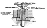 Arrangement of the tool for drawing forward