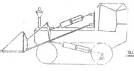 Ladenschaufelantrieb