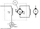 Voltage regulator with amplidyne step.