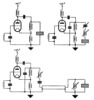 Oscillating circuit of a triode