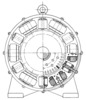 Sizing of electrical machines.