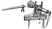 Lathe used in the past