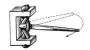 Primitive bow or crossbow