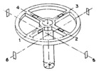 Geometría del sensor formado por un aro exterior