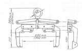 Mechanical hand gripping on outer surfaces