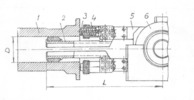 Spring actuated mechanical hand with inner surfaces centering