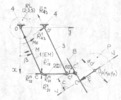 Dispozitiv de prehensiune cu autocentrare, schema de calcul a forţelor